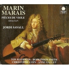 Marais - Pieces de viole, Livres I-V - Jordi Savall