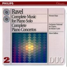 Ravel - Complete Music for Piano Solo, Piano Conсertos - Werner Haas, Alceo Galliera