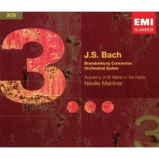Bach - Brandenburg Concertos, Orchestral Suites - Neville Marriner