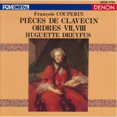 Couperin - Pieces de Clavecin, Ordres VII, VIII - Huguette Dreyfus