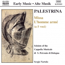 Palestrina - Missa l'homme arme, a 5 voci - Sergio Vartolo