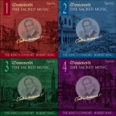 The King's Consort - Monteverdi: The Sacred Music (4CDs, Hyperion)