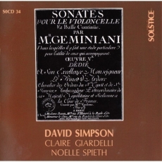 Geminiani - Les Six Sonates Op. 5 - David Simpson, Claire Giardelli, Noëlle Spieth