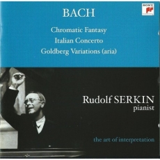 Bach - Chromatic Fantasy, Italian Concerto - Rudolf Serkin