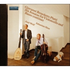 Platti - Six Sonatas for Violoncello and Basso continuo - Sebastian Hess, Axel Wolf