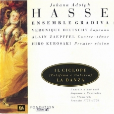 Hasse - Cantatas 'Il Ciclope' & 'La Danza' - Ensemble Gradiva