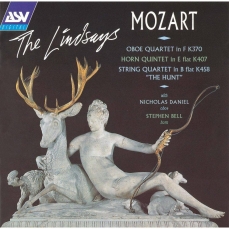 Mozart - Oboe Quartet, Horn Quintet, String Quartet KV. 458 - The Lindsays