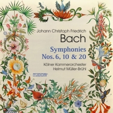 J.C.F. Bach - Symphonies Nos. 6, 10 & 20 - Helmut Müller-Brühl