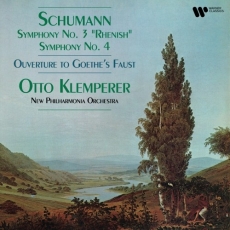 Schumann - Symphonies Nos. 3 & 4, Overture to Goethe's Faust - New Philharmonia Orchestra, Otto Klemperer