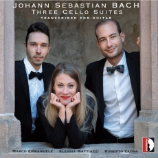 Marco Emmanuele, Alessia Mattiazzi & Roberto Zadra - J.S. Bach - 3 Cello Suites