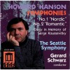 Howard Hanson - Symphonies Nos. 1 & 2; Elegy in Memory of Serge Koussevitsky