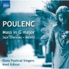 Poulenc - Mass in G major; Sept Chansons; Motets - Noel Edison