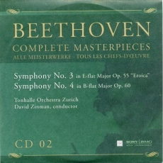CD 2 - Symphony No.3 in E-flat Major Op.55 “Eroica” / Symphony No.4 in B-flat Major Op.60