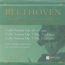 CD19 – Cello Sonatas: Op.69 in A Major / Op.5 No.1 in F Major / Op.5 No.2 in G minor