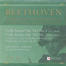 CD20 – Cello Sonatas Op.102: No.1 in С Major / No.2 in D Major Variations on “Die Zauberflote” for Piano and Violoncello in F Major Op.66