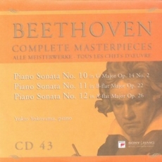CD43 – Piano Sonatas: No.10 Op.14 No.2 / No.11 Op.22 / No.12 Op.26