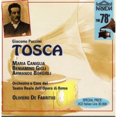 Tosca - Gigli Caniglia Bogioli - De Fabritiis -1938
