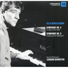 Bernstein Symphony Edition - CD38 - Felix Mendelssohn - Symphonies no 4 & no 5