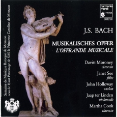 J.S.Bach - Musikalisches Opfer - Moroney, Holloway, Linden et al