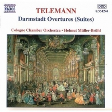 Telemann - Darmstadt Overtures (Suites). Cologne Chamber Orchestra. Helmut Muller-Bruhl