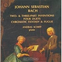 Bach. Two-&Three-Part Inventions / Chromatic Fantasy & Fugue Andras Schiff