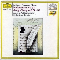 Mozart - Symphony 38 Praga & 39 - Herbert von Karajan / Berliner Philharmoniker