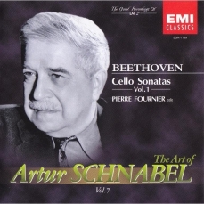 Schnabel, Artur. The Art of Artur Schnabel - Beethoven. Violoncellosonaten