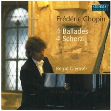 Chopin. 4 Ballades, 4 Scherzi. Bernd Glemser