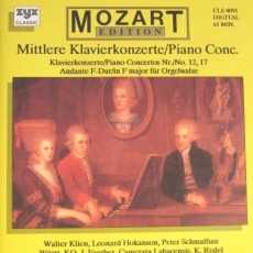 Mozart Piano Concertos № 12 & 17 Klien, Hokanson