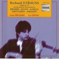 Prunaru, Devos - Strauss-Sonate & other pieces for violin & piano