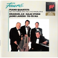 Gabriel Faure: Piano Quartets Op.15 & Op.45