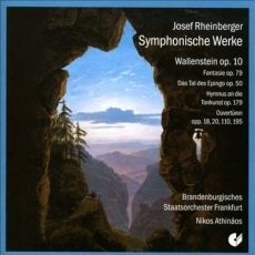 Josef Rheinberger - Symphonische Werke (Brandenburgisches Staatsorchester Frankfurt under Nikos Athinaos)