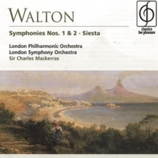 Walton - Symphonies Nos.1 & 2, Siesta (London Philharmonic, London Symphony Orchestra, Mackerras, Feile)