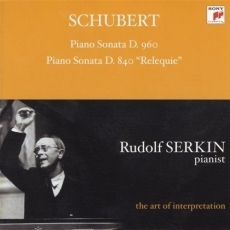 Schubert: Piano Sonata, D. 960; Piano Sonata, D. 840