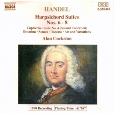 Handel - Harpsichord Suites Nos. 6 - 8 (Alan Cuckston)
