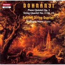 Dohnanyi – Piano quintet No. 1, String quartet No. 2 - Gabrieli String Quartet