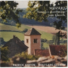 Mozart - Sonatas In Four Hands For Harpsichord - Ayrton, Gluxam