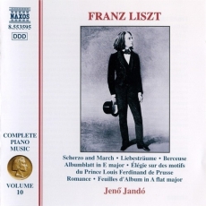 Liszt - Complete Piano Music, Vol. 10 - Jeno Jando