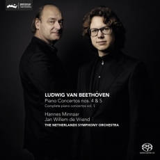 Beethoven - Piano Concertos Nos. 4 and 5 - Hannes Minnaar