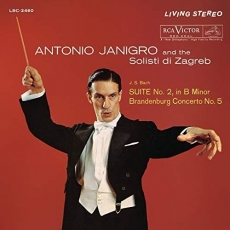 Bach - Suite for Orchestra No. 2, Brandenburg Concerto No. 5 - Antonio Janigro