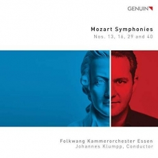 Mozart - Symphonies Nos. 13, 16, 29, 40 - Johannes Klumpp