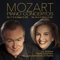 Mozart - Piano Concertos Nos. 17 and 24 - Orli Shaham, David Robertson