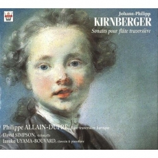 Kirnberger - Flute Sonatas - Philippe Allain-Dupre