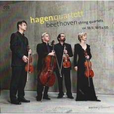 Beethoven - String Quartets Op. 18/3, 18/5 and 135 - Hagen Quartett