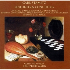 Stamitz - 2 Symphonies. Concerto for viola and orchestra - Collegium Aureum