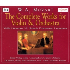 Mozart - The Complete Works for Violin and Orchestra - Eduardo Marturet