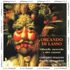 Lassus - Villanelle, moresche e altre canzoni - Rinaldo Alessandrini