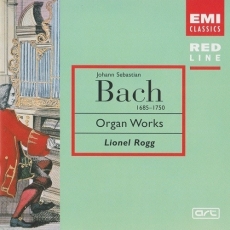 Bach ‎- Organ Works - Lionel Rogg