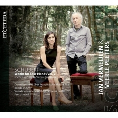 Schubert - Works for Four Hands Vol. 2 - Jan Vermeulen, Veerle Peeters