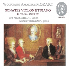 Mozart - Sonatas KV. 302, 304, 379, 526 - Petr Messiereur, Stanislav Bogunia